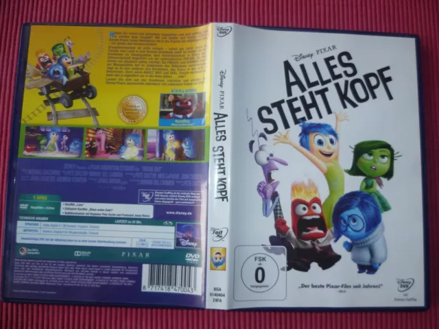 DVD Disney Pixar Alles steht Kopf  Vv