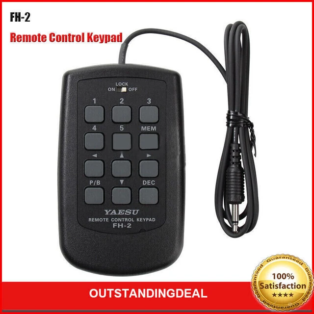 YAESU FH-2 Remote Control Keyboard For FTDX-5000MP, FTDX-3000d, FTDX-1200, FT-991 Radios