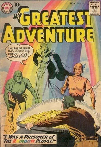MY GREATEST ADVENTURE #25 - NOV 1958 DC COMICS,  VG- 3.5 COMIC, CGC it!