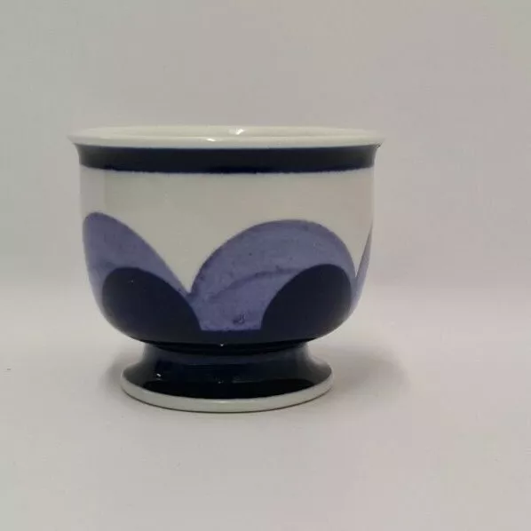 Anja Jaatinen-Winqvist Paju Sugar Bowl Blue Small 1970 Arabia Finland