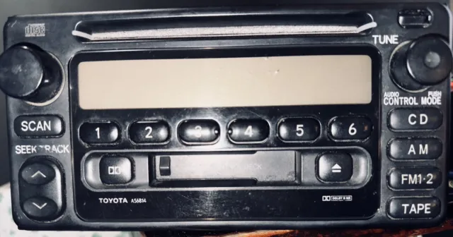 A56815 Toyota Solara Sienna Tacoma Radio Tape CD Player