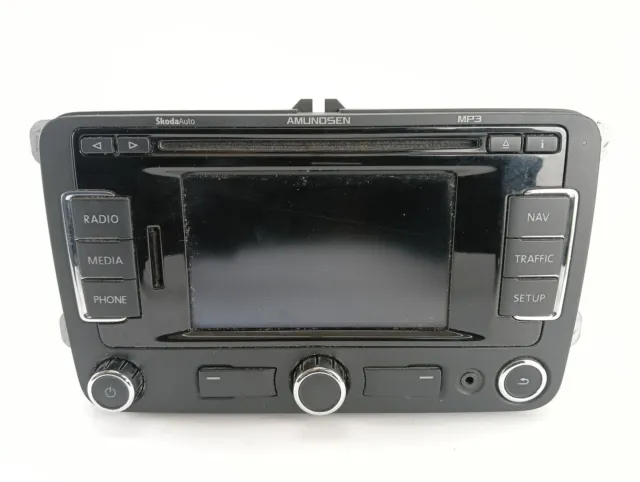 🚩 Radio CD Mp3 Navigation Amundsen SKODA OCTAVIA II (1Z) 3T0035191