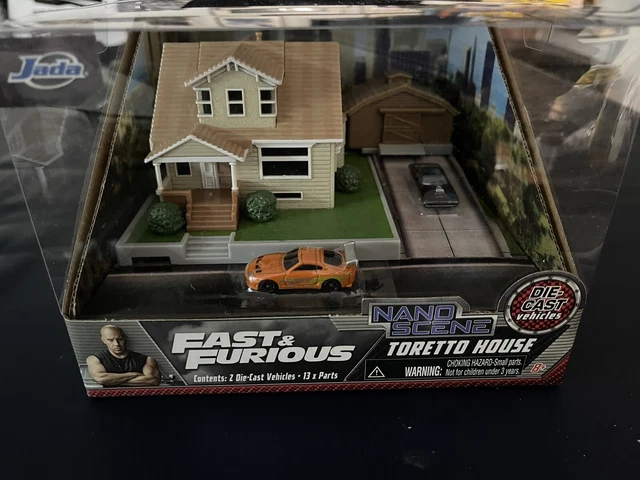 Fast and Furious Dom's House W/2 Vehicles FF - Jada