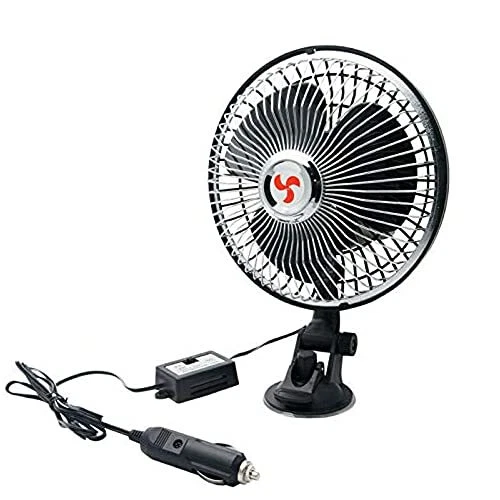 Ventilateur de voiture ventilateur de refroidissement silencieux portable Ril...