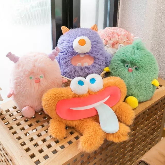 Big Eye Cartoon Little Mon Ster Mons ter Stuffed Animals Doll  Bedroom