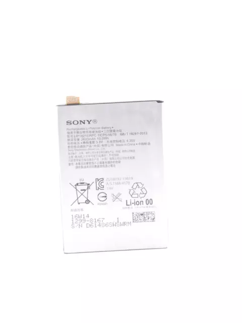 Batteria originale Sony Xperia X F5121 polimeri di litio 2620 mAh LIP1621ERPC
