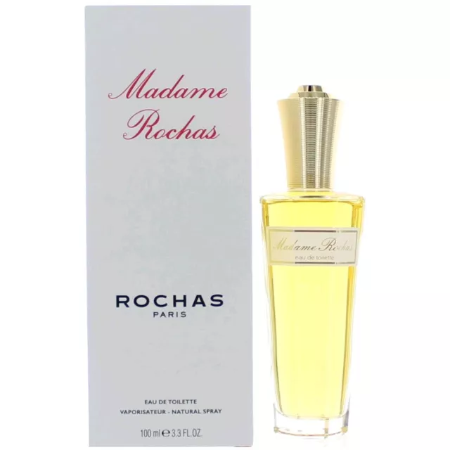 Rochas Madame 100Ml Eau De Toilette Spray Brand New & Sealed