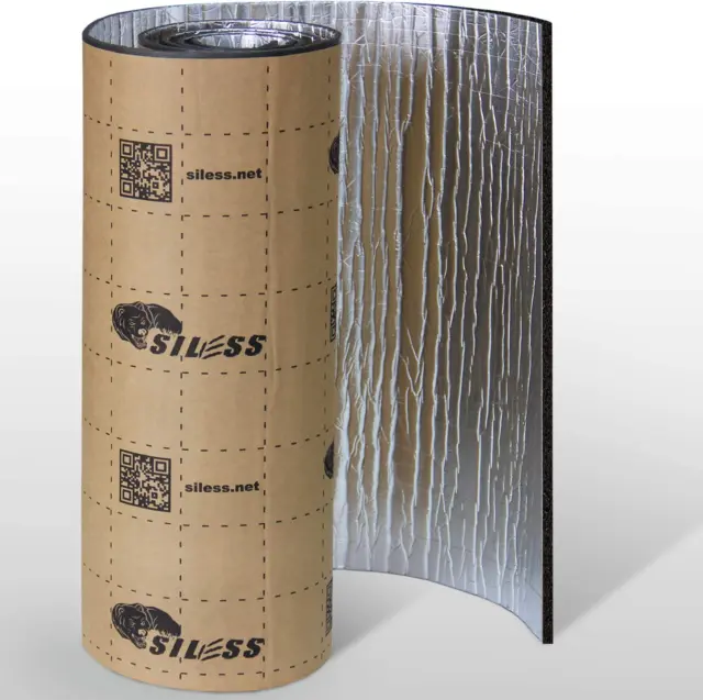 Liner 157 Mil 36 Sqft Aluminum Foil Finish Car Sound Deadening & Heat Insulation