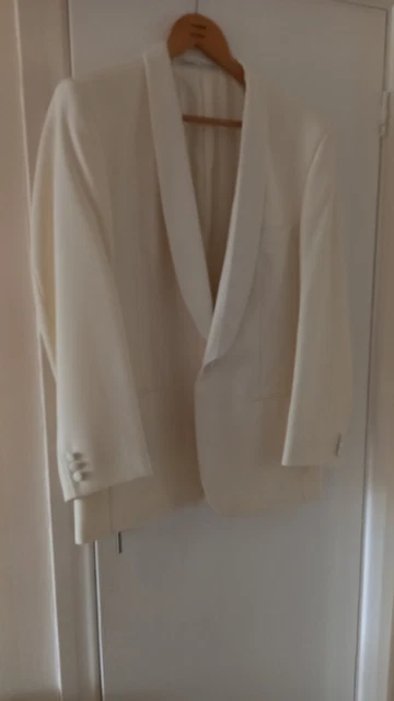 Marks and spencer white dinner jacket sales