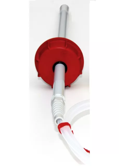 Sauglanze variabel pH Regulierung DIN 61 ROT - PVC D16x480mm für Dosieranlagen