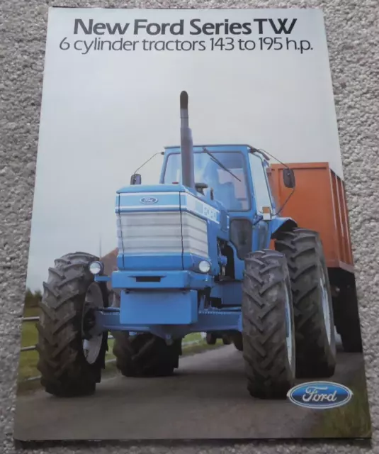 1984 Ford Series Tw Tractor Brochure - Tw15 Tw25 Tw35 -Ref# T-6302          S642