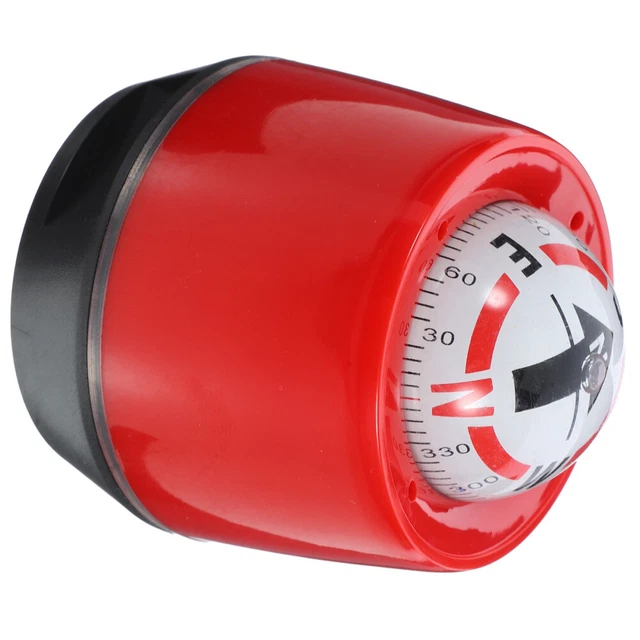 Bussola Digitale Per Auto E Barche - Navigatore Da Cruscotto Regolabile Nero - Foto 4