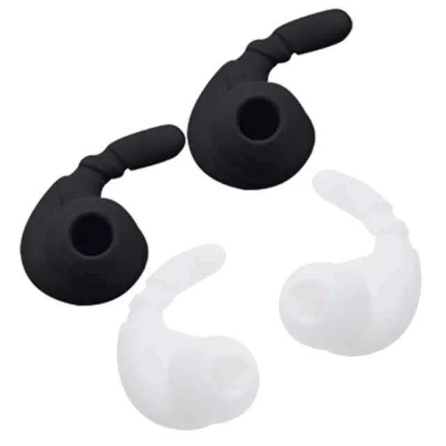 1 Pair Replacement Soft Ear Hook Silicone Ear Buds Headset Wired Earbuds