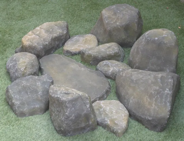 Artificial Rock - hollow rock - fibreglass rock set - individual rocks