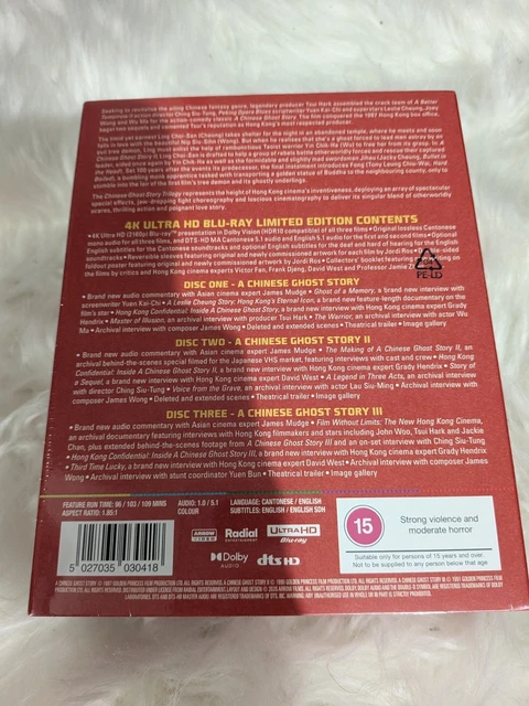 A CHINESE GHOST Story Trilogy - 4K UHD Limited Edition - Arrow £43.34 ...