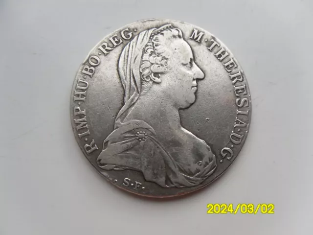 Austria - Maria Theresa Silver Thaler 1780