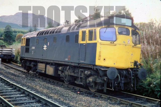 35MM SLIDE BR British Railways Diesel Loco Class 27 27204 Crianlarich ...