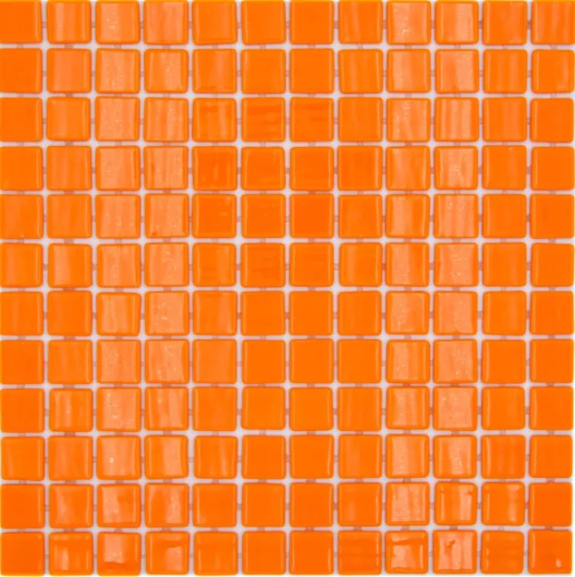 Carreaux de Mosaique Poolmosaik Schwimmbadmosaik Orange - WB220-P25820