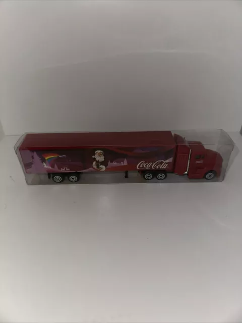Coca Cola Christmas Holidays Lorry Truck - New Boxed By Moravia Propag