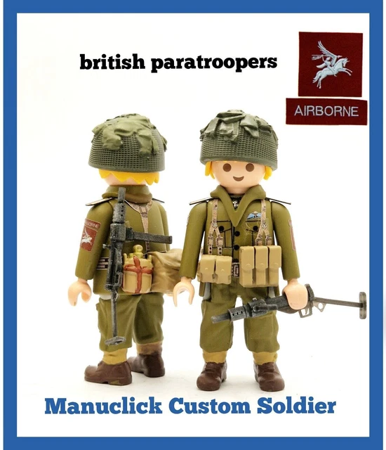 PLAYMOBIL PERSONNALISÉ SOLDAT Israël ( Fdi )( Force De Défense Israël