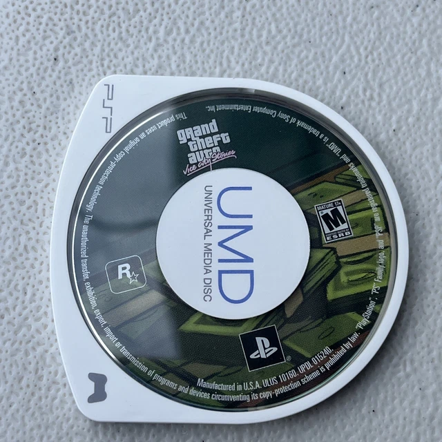 GRAND THEFT AUTO GTA Vice City Stories Sony PlayStation PSP Disc Only