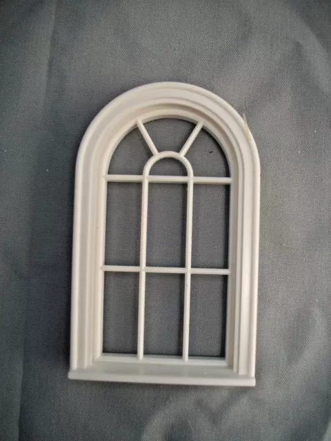 Half Scale 1:24  Victorian  Round Top Window Jackson's Miniatures Dollhouse #L13