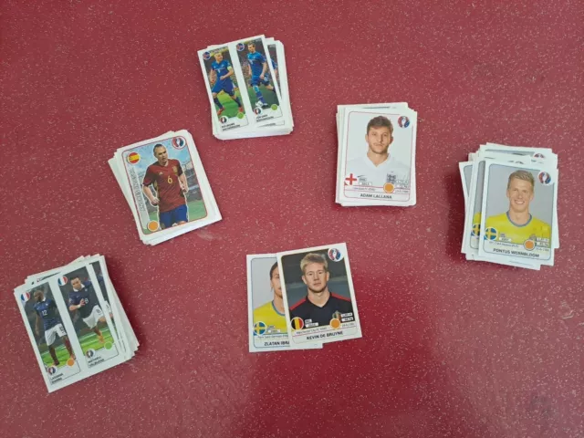 Panini Euro 2016 Gros Lot 692 Vignettes