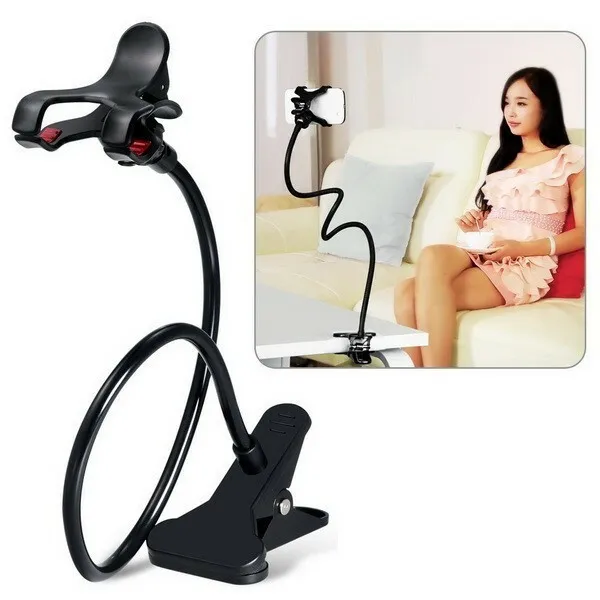 Flexible 360 Clip Mobile Cell Phone Holder Lazy