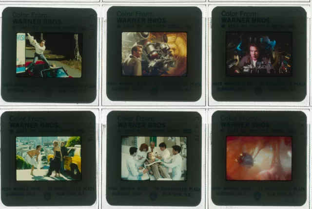 Lot 6 ektas slides originals Innerspace Dennis Quaid Martin Short Joe Dante