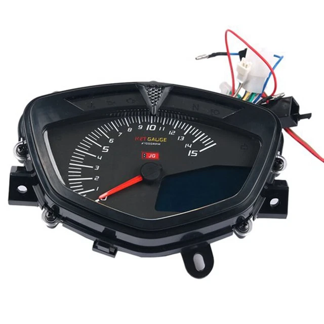 Tachimetro Elettronico Digitale Moto Misuratore LCD Velocità OLI G9P6