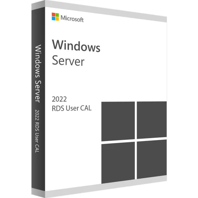 Windows Server 2022RDS CAL DE USUARIO 5 usuarios