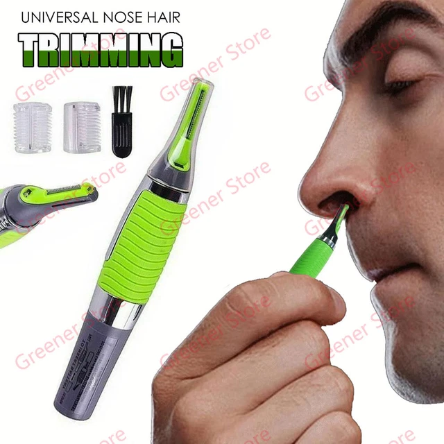 Tondeuse Électrique Homme - Nez, Cheveux, Moustache, Sourcils - Rasoir De Précision - Neuf Sous Blister