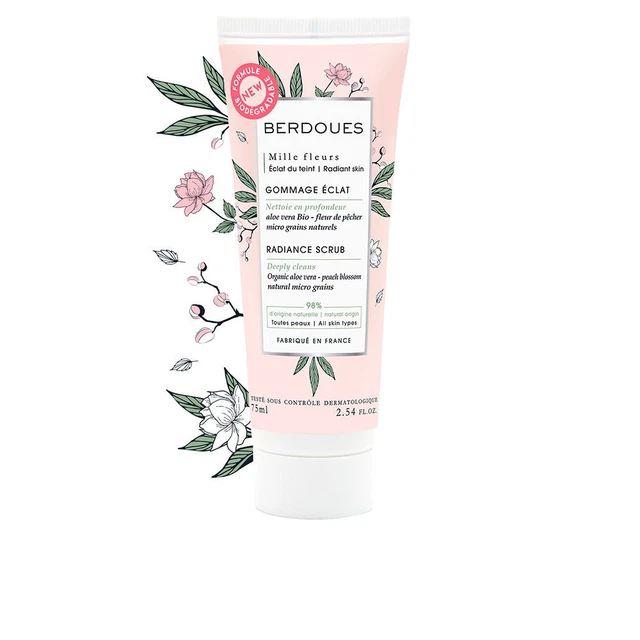 Cosmétique Visage Berdoues unisex MILLE FLEURS exfoliante de cara 75 ml