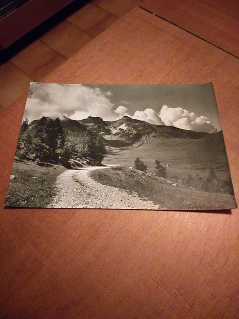 Cartolina Monte Bondone ( Trento) Le Tre Cime Vg 1955