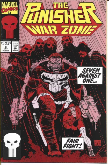 The Punisher War Zone #8 Marvel Comics 1992 Bagged / Boarded