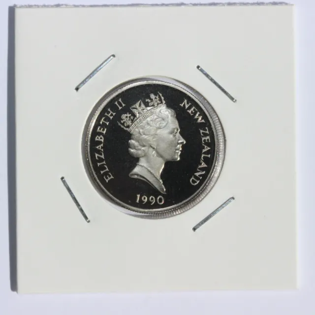 New Zealand 1990 10 Cents Proof  10k Minted( (3351557M8)