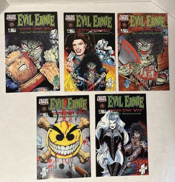 Chaos Comics Evil Ernie Youth Gone Wild Encore Presentation 1-5