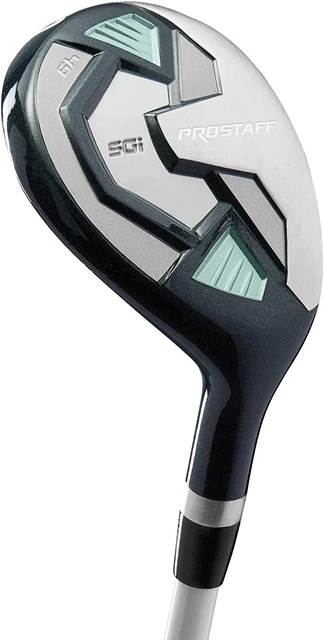Wilson Golf Pro Staff SGI Hybrid 3, Golfschläger für Herren, rechtshändig, passend