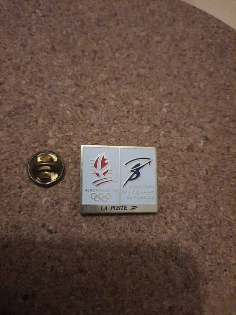 Pin's Jeux Olympiques Albertville 92, édition Euro Sucre, La Forme Olympique, Vintage