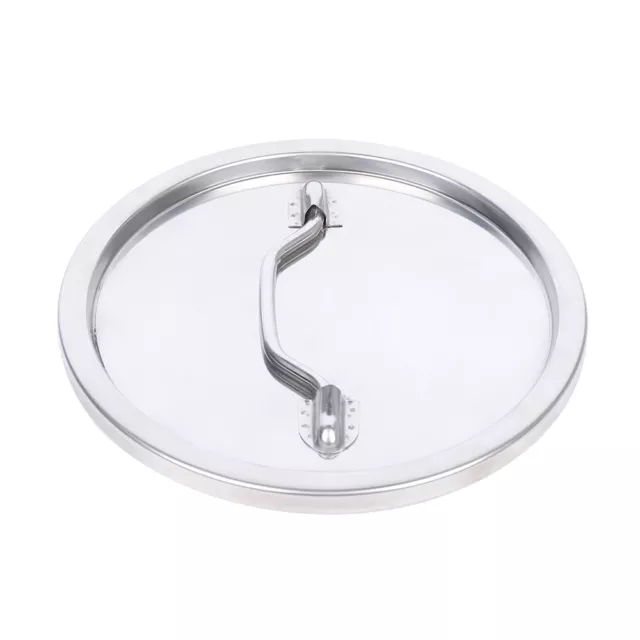 Lid Stainless Steel Milk Can Wine Pail Bucket Canister Jug Oil Barrel Lid 26cm