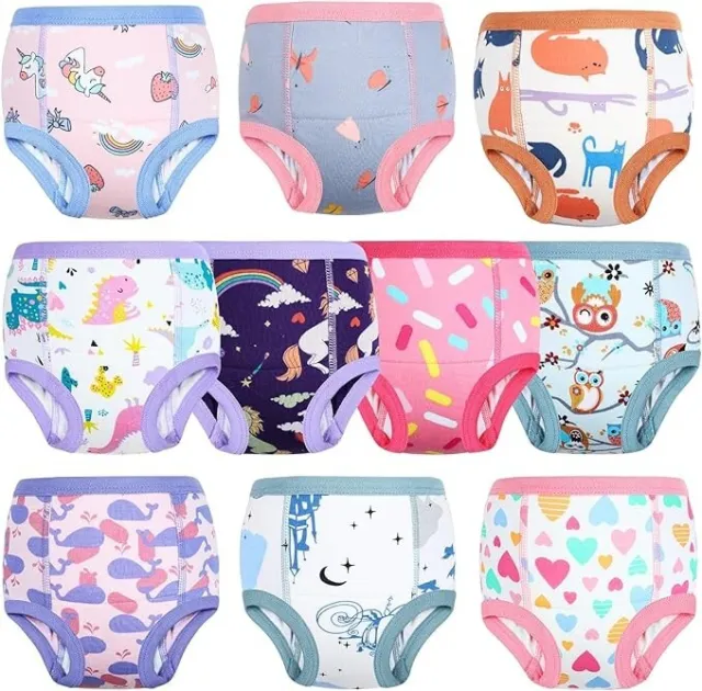 Toddler potty training pants 4 pack Size 6T Multicoloured Moomoo
