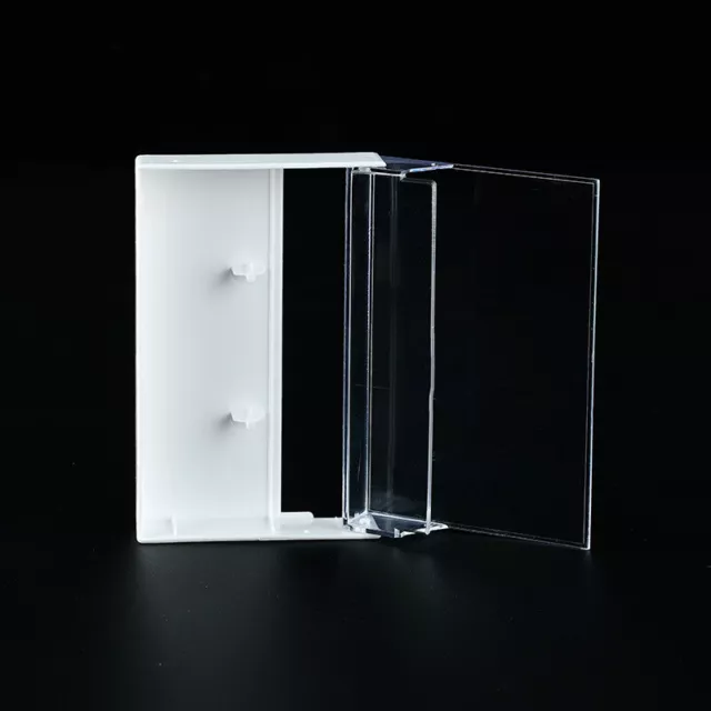 Practical Recording Blank Cassette Case Box Transparent Plastic Packaging Box