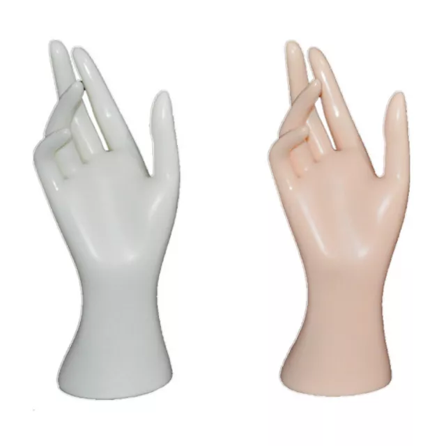 Right Hand Display Mannequin Hand Finger Glove Ring Bracelet Display STOCK