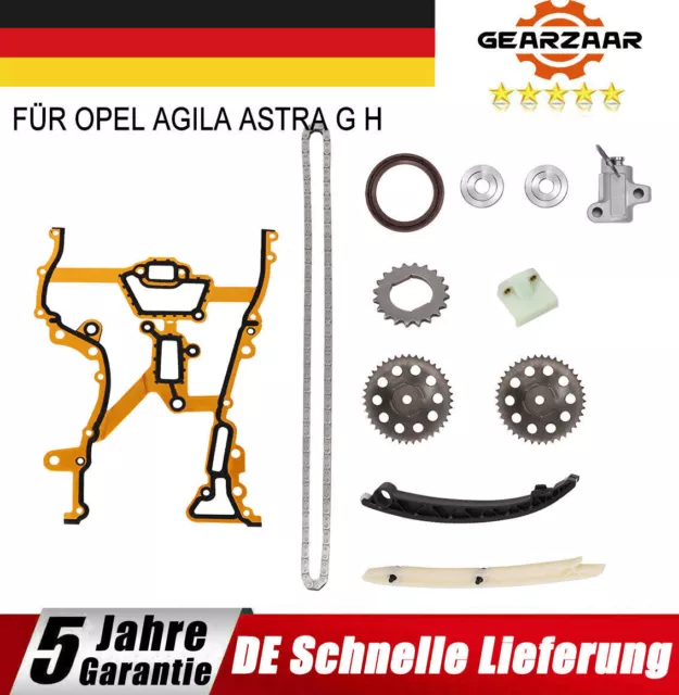 Steuerkettensatz Für Opel Agila Astra G H Corsa B C D Meriva Tigra 1.0 - 1.4