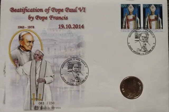 Beneifikation Of Pope Paul VI by popoe Francis 19.10.2014