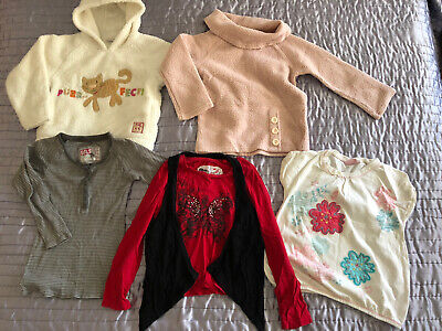 Girls clothing bundle age 5 All  From Next Except One Cherokee Top. Jumpers Tops