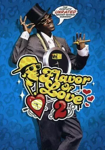 Flavor Of Love Complete Unrated Second Season Series 2 TV Show DVD Set NEW Flav