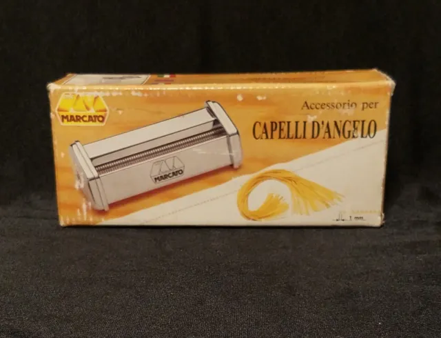 Accesorio de pasta para cabello de ángel para máquina de pasta Marcato Atlas 150 (nuevo, caja abierta)