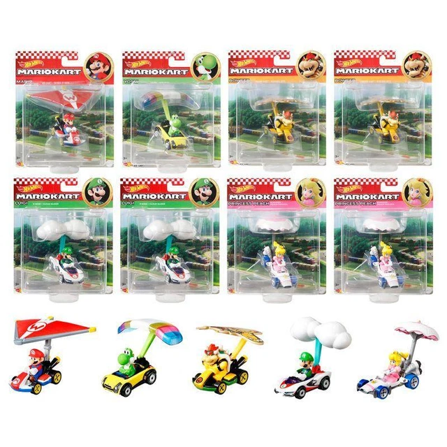 Hot Wheels Mario Kart - Cajas ciegas serie 1 identificadas, paquete de