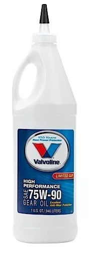 Valvoline High Performance SAE 75W-90 Gear Oil, Conventional, 1 Quart